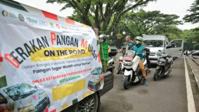 Stabilkan Harga dan Jangkau Potensi Rawan Pangan, Pemkot Bandung Luncurkan GPM On The Road