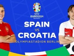Grup B Euro 2024: Link Streaming Spanyol vs Kroasia Sabtu 15 Juni 2024