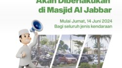 parkir gratis masjid al-jabbar