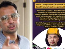 Tuai Kecaman dan Kontroversi, Raffi Ahmad Mundur dari Proyek Beach Club Gunungkidul