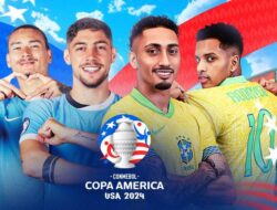 8 Besar Copa America 2024: Link Streaming Uruguay vs Brazil Minggu 7 Juli 2024
